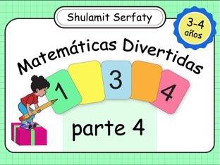 Matemáticas divertidas - 3-4 años - Parte 4