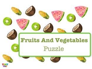 Fruits And Vegetables Puzzle