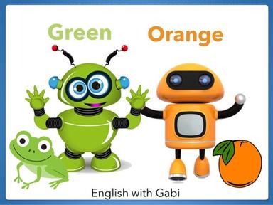 Green & Orange Robots