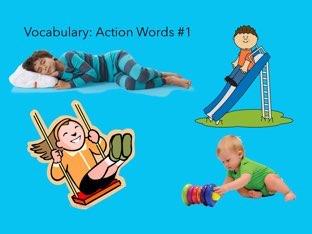 Vocabulary: Action Words #1