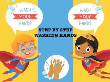 Step By Step Hand Washing