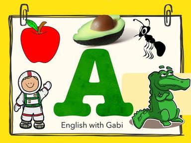 Letter A activities for kindergarten