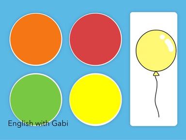 Balloons & Stars- Colors Game