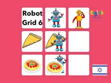 Robot Grid 6 - Sorting Salty Foods | רשת רובוטים 6 - מיון מזונות מלוחים