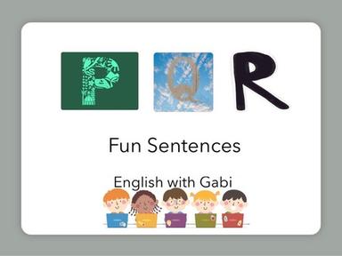 PQR Advanced Sentences- English Vocabulary Building