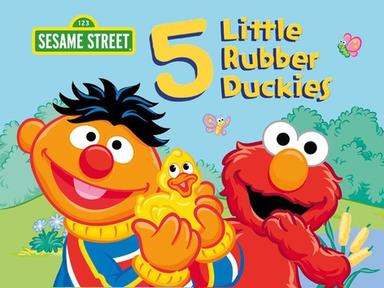 Sesame Street - 5 Little Rubber Duckies Interactive Book