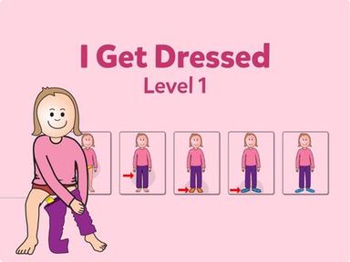 I Get Dressed - Level 1