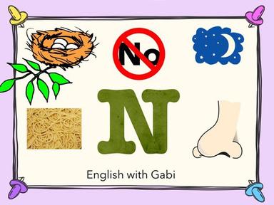 Letter N: Learning Letter Sounds