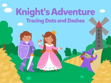 Knight's Adventure: Tracing Dots and Dashes