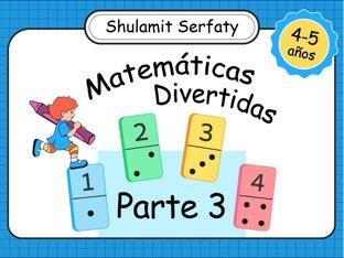 Matemáticas divertidas - 4-5 años - Parte 3