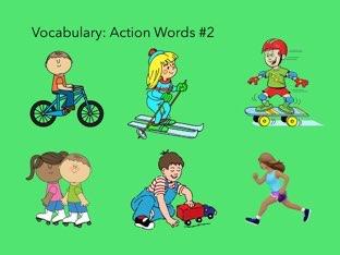 Vocabulary: Action Words #2