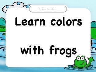 Learn Colors With Frogs