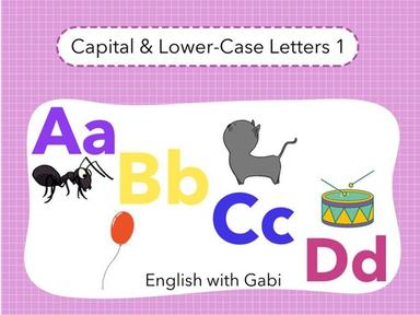 ABCD: Capital & Lower-Case