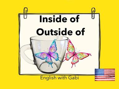 Inside of And Outside of- Prepositions 