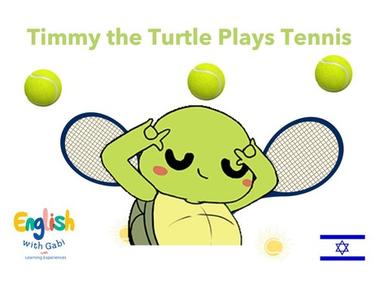 Timmy the Turtle Plays Tennis