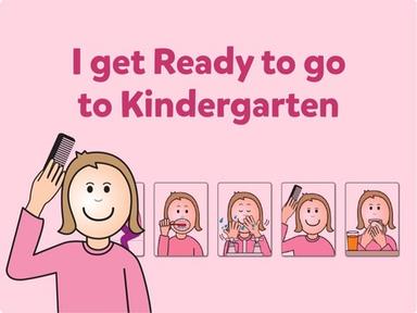 I Get Ready To Go To Kindergarten 