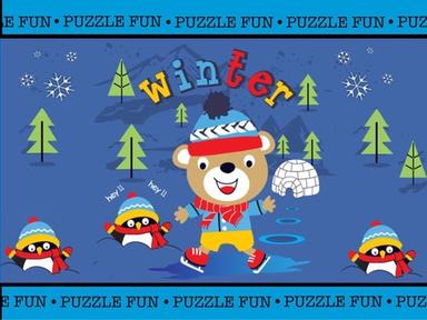 Winter Puzzles With Penny & Barry