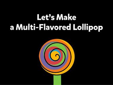 Let's Mix Colors to Create a Lollipop!