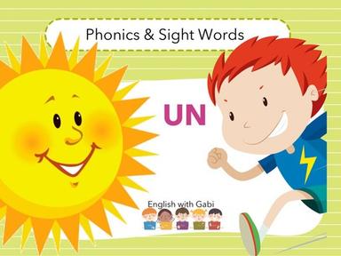 Lesson 19 UN Word Family- Phonics & Sight Words