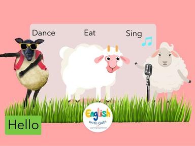 Dance Eat Sing- Verbs in English