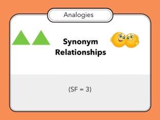 Analogies: Synonyms