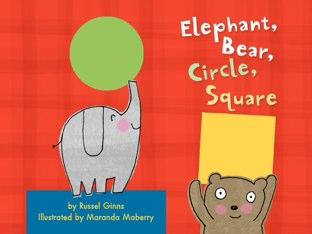 Elephant, Bear, Circle, Square 