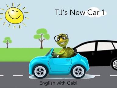 TJ’s New Car 1 - Reading Stories In English 