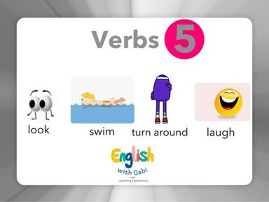 Verbs 5 - English with Gabi