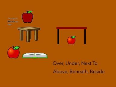 Prepositions: Over, Under, Next To