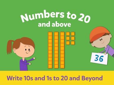 Write 10s & 1s to 20 & Beyond