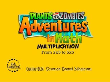 PVZ Adventures In Math: Multiplication