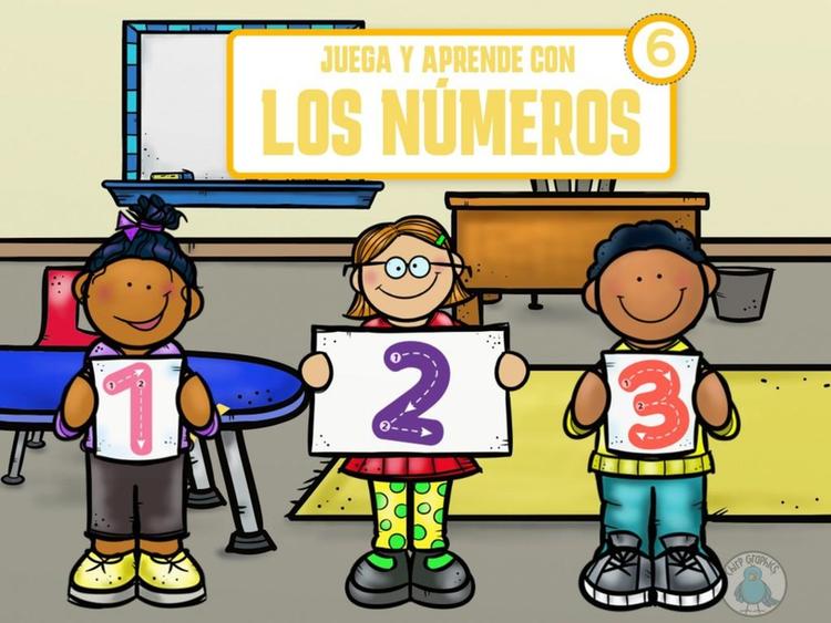 Juega y aprende con: LOS NÚMEROS 1, 2 Y 3