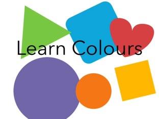 Learn Basic Colours