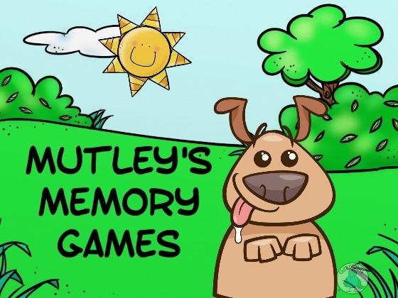 Mutley's Memory Games