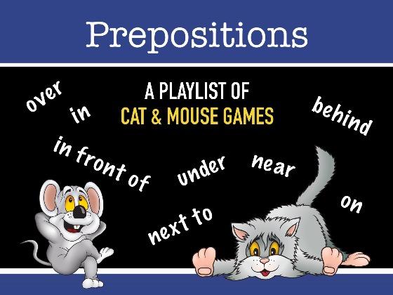 Prepositions: Cat & Mouse Collection