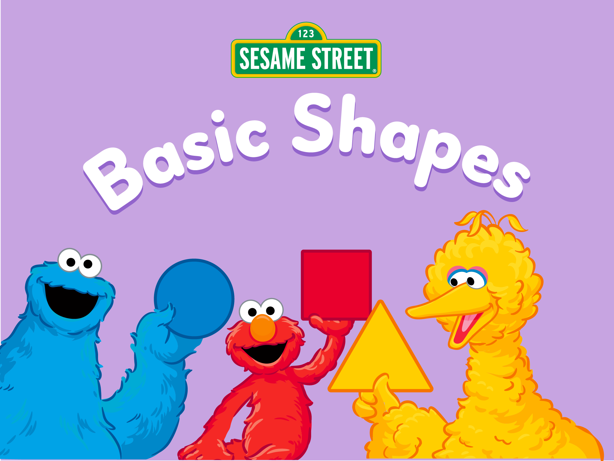 Basic Shapes with Sesame Street