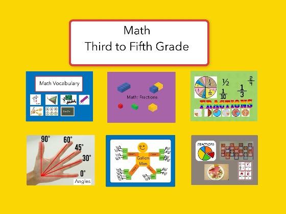 Math For Third to Fifth Grade