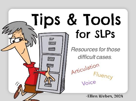 Tips & Tools for SLPs