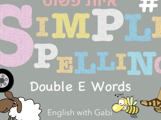 Spelling with English with Gabi