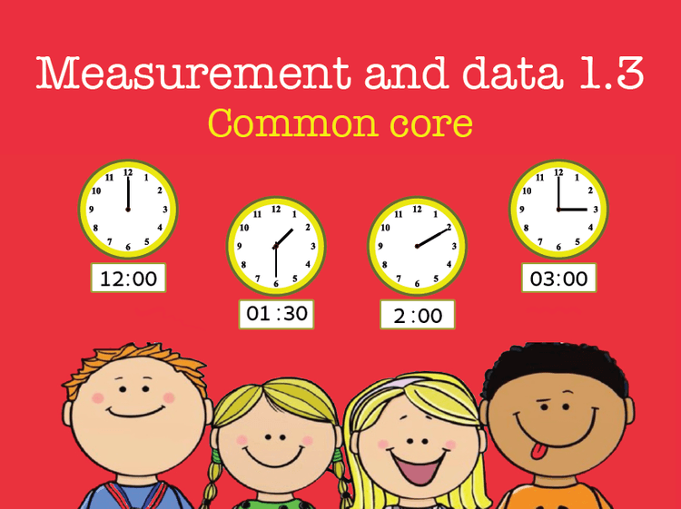 Common Core Measurement & Data 1.3