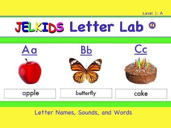 JELKIDS Letter Lab - Letters, Sounds, and Words
