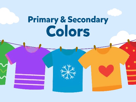 Learning Primary & Secondary Colors for Preschool