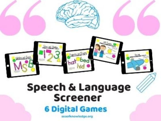 Speech Screening Tool for Preschool